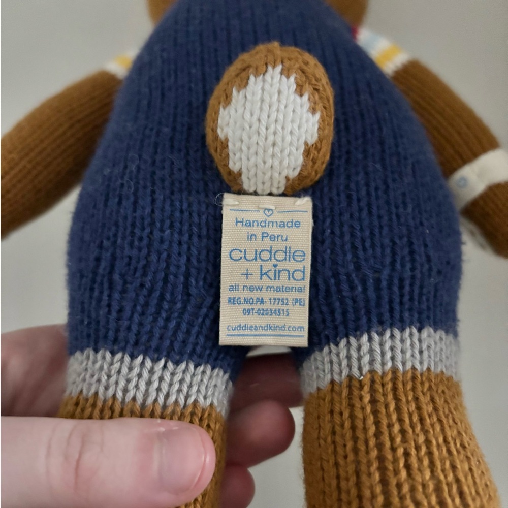 Cuddle + Kind Scout the Deer Doll Plush Size Little - 13 Inches - Picture 7 of 8
